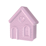 Molde de Silicone Casinha com Textura de Tijolinhos
