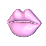 Molde de Silicone Boca Labios Grande- Decorativo