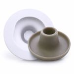 Forma de Silicone Castiçal para Velas