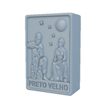 Molde de Silicone Barra Preto Velho