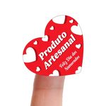 Etiqueta Adesiva Dia dos Namorados 4,3x4,3cm - Pacote com 10 unidades