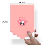 Papel Para Embalar Sabonete Offset (Sulfite) Dia dos Namorados (14,5 X 20,5cm) 10 Unidades