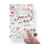 Papel Para Embalar Sabonete Offset (Sulfite) Dia dos Namorados (14,5 X 20,5cm) 10 Unidades