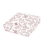 Papel Para Embalar Sabonete Offset (Sulfite) Dia dos Namorados (14,5 X 20,5cm) 10 Unidades