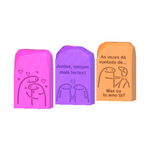 Forma de Silicone Flork Dia dos Namorados