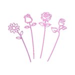 Vareta Decorativa Floral Flor para Aromatizador e Difusor