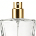 Frasco Vidro Cristal Trapézio + Válvula Recrave Spray Várias Cores
