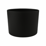 Copo Pote Vidro Patê Preto Fosco para Vela Artesanal 150ml 