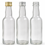 Kit Frascos Vidro Cristal Garrafinha 50ml (18/410)
