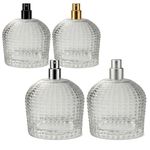 KIT Frasco Vidro Cristal Jolie 75ml  + Válvula Spray (Recrave) Várias Cores