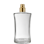 Frasco Vidro Cristal Picolo 100ml (Recrave) + Válvula Spray Várias Cores
