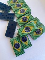 Molde de Silicone Jogo Dominó Artesanal Para Resina, Gesso e Cimento