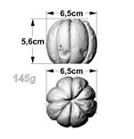 Molde de Silicone Tangerina (Bergamota / Mexerica) sem Casca - Ib-165 (P1-73)