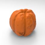 Molde de Silicone Tangerina (Bergamota / Mexerica) sem Casca - Ib-165 (P1-73)