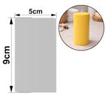 Molde Forma de Silicone Artesanato Vela de 3 Dias - Lisa