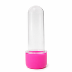Kit Frasco Tubete de Acrilico 08cm Bolha de Sabão Com Tampa