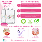 Base para Fabricação de Perfumes com Fixador V&G - 1 LITRO