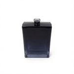 Frasco Vidro Roma Retangular Azul  Para Perfume 100ml Recrave Com Valvula Spray Luxo Varias Cores 