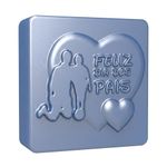 Forma De Silicone Quadrada Dia Dos Pais Futebol Craque
