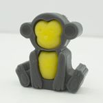 Molde Silicone Macaco Encaixe (P1-100)