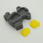 Molde Silicone Macaco Encaixe (P1-100)