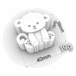 Molde de Silicone Mico Macaquinho Encaixe Lembrancinha