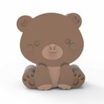 Molde Forma de Silicone Urso Ursinho Animal Encaixe Lembrancinha