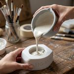 Molde Forma De Silicone Buzio para Sabonete Vela Resina Gesso Cimento Decoração Lembrancinha Artesanal
