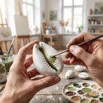 Molde Forma De Silicone Buzio para Sabonete Vela Resina Gesso Cimento Decoração Lembrancinha Artesanal