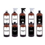 Frasco PET Ambar 1L para Lavanderia com Rótulo em Vinil à Prova d'Água