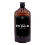 Frasco PET Ambar 1L para Lavanderia com Rótulo em Vinil à Prova d'Água