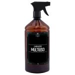 Frasco PET Ambar 1L para Lavanderia com Rótulo em Vinil à Prova d'Água