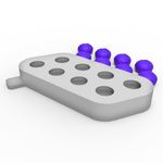 Molde de Silicone 8 Blueberry Mirtilo Realista para Artesanato Sabonete Resina Gesso Vela