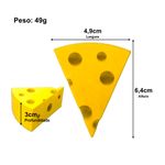 Forma de Silicone Fatia de Queijo Comida Artesanato para Sabonete Resina Gesso Vela Biscuit