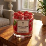 Molde de Silicone 6 Cavidades Framboesas Frutas Hiper-realistas