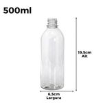 Frasco PET Cristal Cilindrico 500ml 28/410