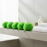Kit 3 Unidades Esponjas Bucha Para Banho Nylon Fofinha 08cm