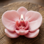 Molde de Silicone Orquídea 1 Cavidade para Sabonete Vela Gesso  Artesanato Resina e Decoração