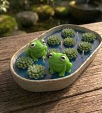 Molde de Silicone Mini Flor de Lotus 3D para Sabonete Vela Resina Biscuit Lembrancinha Artesanal