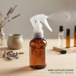 Válvula Gatilho Mini Trigger Borrifador para Aromatizador Home Spray Rosca (24/410) - Escolha a Cor Desejada