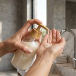 Valvula Pump Super Luxo 28/410 Dispensadora com Saia para Sabonete Liquido Shampoo Condicionador - Varias Cores