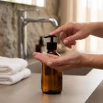 Valvula Pump Super Luxo 28/410 Dispensadora com Saia para Sabonete Liquido Shampoo Condicionador - Varias Cores