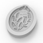 Molde de Silicone Lavanda Provence Pingente
