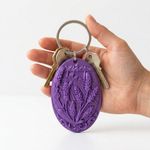 Molde de Silicone Lavanda Provence Pingente