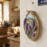 Molde de Silicone Lavanda Provence Pingente