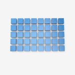Molde de Silicone 32 Cavidades Quadradinhos 2cm Para Sabonete Resina Gesso Vela Cera Biscuit e Artesanato