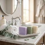 Molde de Silicone Quadrado 9 Cavidades Para Sabonete Gesso Resina Vela Biscuit e Artesanato Decorativo