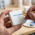 Molde de Silicone Quadrado 9 Cavidades Para Sabonete Gesso Resina Vela Biscuit e Artesanato Decorativo