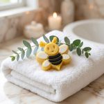 Molde de Silicone Abelhinha para Sabonete Artesanal Gesso Resina Vela Biscuit e Artesanato Decorativo