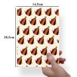 Papel Para Embalar Sabonete Offset (Sulfite) Nossa Senhora Aparecida - 10 Unidades (14,5 X 20,5cm)